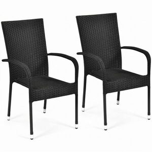 Paris kerti rattan szék szett, 2 db, 2 szék kép