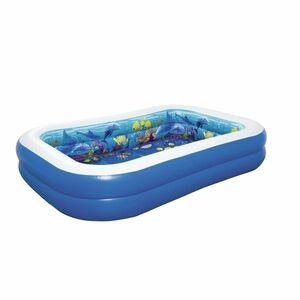 Bestway felfújható medence 3D tengeri világ, 262 x 175 x 51 cm kép