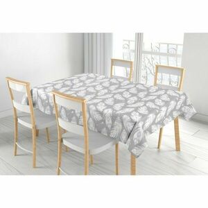 Bellatex Adéla madártoll abrosz szürke, 100 x 100 cm, 100 x 100 cm kép