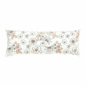 Bellatex Virág Pótférj relaxációs párnahuzat lazac, 50 x 145 cm, 50 x 145 cm kép