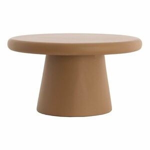 Terrakotta színű kerek dohányzóasztal ø 70 cm Kulona – Light & Living kép