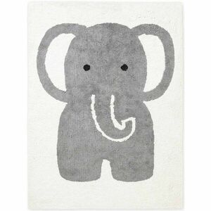 Szürke-krémszínű mosható-kézi szövésű pamut gyerek szőnyeg 140x200 cm Snuggle Emil – Hanse Home kép