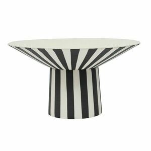 Fekete-fehér-bézs kőedény tál ø 30 cm Toppu – OYOY Living Design kép