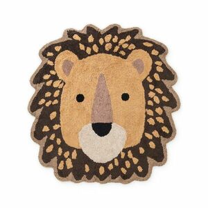 Narancssárga-barna mosható-kézi szövésű pamut gyerek szőnyeg 120x125 cm Snuggle Roary – Hanse Home kép