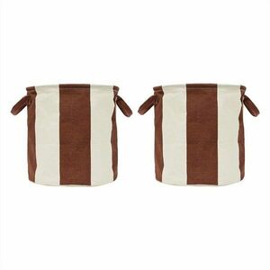 Textil tárolókosár szett 2 db-os ø 32x32 cm Kara – OYOY Living Design kép