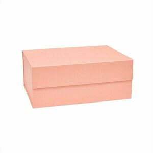 Világos rózsaszín fedeles karton tárolódoboz 33x25x15 cm Hako – OYOY Living Design kép