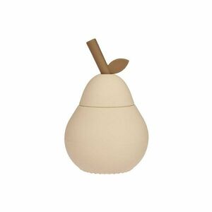 Krémszínű szilikon gyerek bögre Pear – OYOY Mini kép