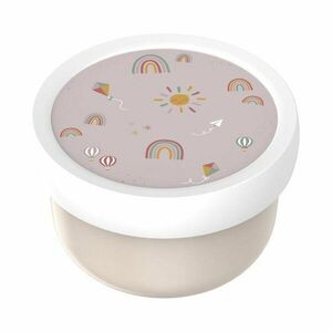 Bézs műanyag gyerek uzsonnás doboz Sunshine & Rainbow – Mepal kép