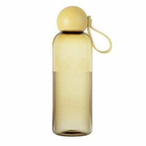 Sárga újrahasznosított műanyag utazó ivópalack 600 ml Ture – Sagaform kép