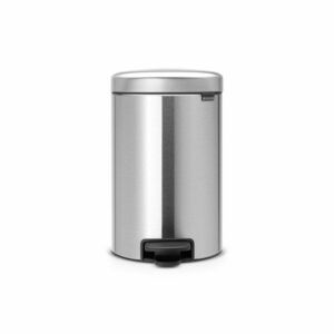 Matt ezüstszínű acél pedálos szemetes 12 l NewIcon – Brabantia kép