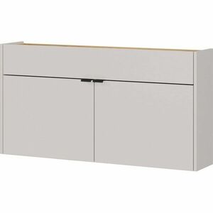 Krémszínű függő szekrény 110x57x22 cm Ameca – Germania kép