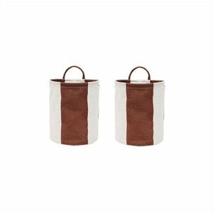 Textil tárolókosár szett 2 db-os ø 18x22 cm Kara – OYOY Living Design kép