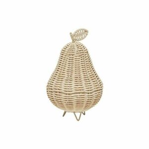 Natúr színű gyerek éjjelilámpa ø 12 cm Pear – OYOY Mini kép