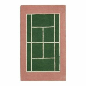 Gyapjúkeverék gyerek játszószőnyeg 88x150 cm Tennis – OYOY Mini kép