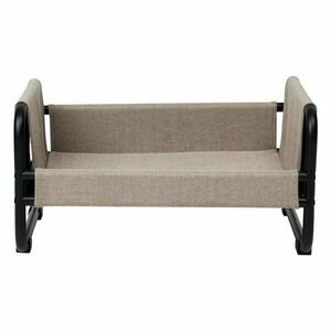 Fekete-bézs acél fekhely kutyáknak 52x40 cm Milo – OYOY Living Design kép