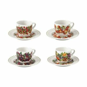 Fehér new bone china csésze szett 4 db-os 90 ml Le Primizie – Brandani kép