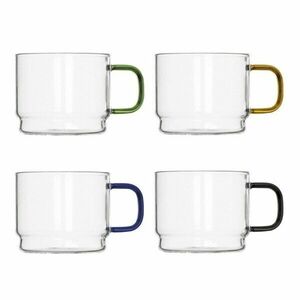 Üveg bögre szett 4 db-os 350 ml Bridge – Brandani kép