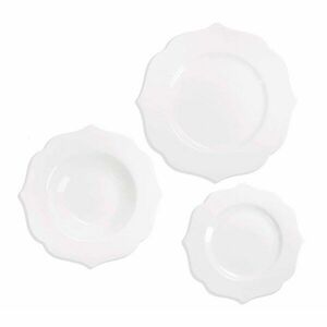 New bone china hatszemélyes étkészlet 18 db-os Queen – Brandani kép