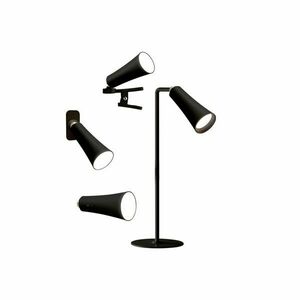 Fekete LED asztali lámpa (magasság 47, 5 cm) 4in1 – Brandani kép