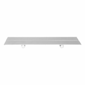 Ezüstszínű fali rozsdamentes acél fürdőszobai polc Pieni – OYOY Living Design kép