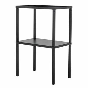 Fekete fém polcos állvány 59x90x38 cm Loups – Bloomingville kép