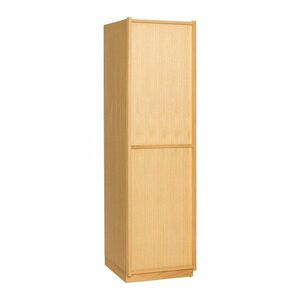 Natúr színű szekrény tölgyfa dekorral 50x181x55 cm Kura – Hübsch kép