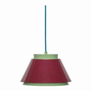 Piros-zöld fém függőlámpa ø 25 cm Remi – Hübsch kép