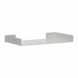 Világosszürke fém fali polc 30 cm Sheets – Hübsch kép