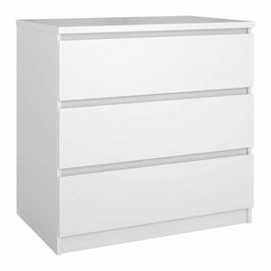Fehér komód 77x76x50 cm Naia – Tvilum kép