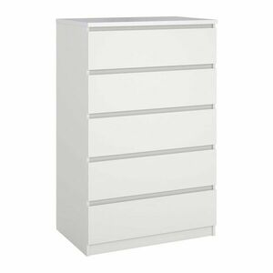 Fehér komód 77x121x50 cm Naia – Tvilum kép
