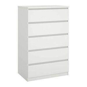 Fehér komód 77x121x50 cm Naia – Tvilum kép