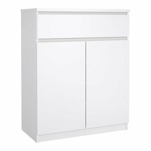 Fehér komód 80x100x40 cm Naia – Tvilum kép