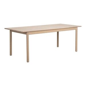 Tölgyfa bővíthető étkezőasztal 90x205 cm Derrymore – Rowico kép