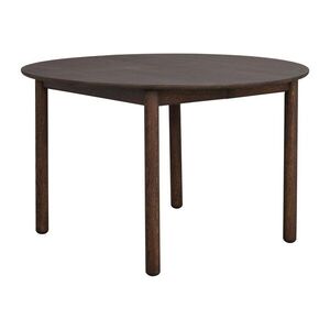 Tölgyfa kerek bővíthető étkezőasztal ø 120 cm Derrymore – Rowico kép