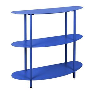 Kék fém polcos állvány 90x82x28 cm Cool Retro – Leitmotiv kép