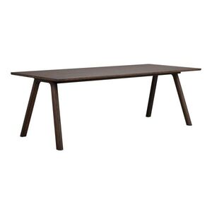 Tölgyfa bővíthető étkezőasztal 95x220 cm Clapperton – Rowico kép
