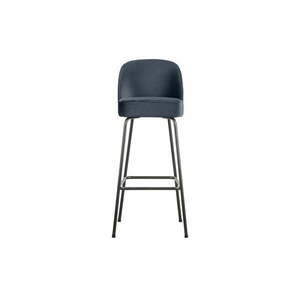 Kék bársony bárszék (ülésmagasság 79 cm) Vogue – WOOOD kép