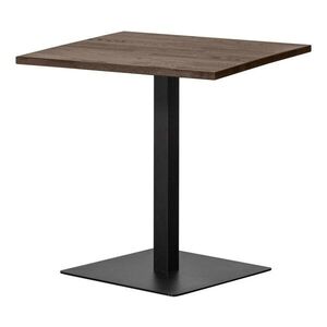 Étkezőasztal tölgyfa asztallappal 80x80 cm Tablo – WOOOD kép