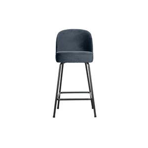 Kék bársony bárszék (ülésmagasság 64 cm) Vogue – WOOOD kép