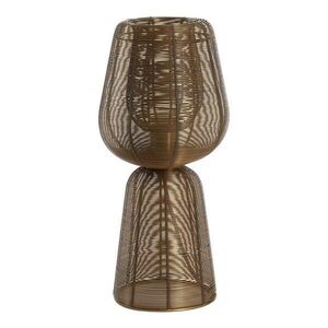 Bronzszínű fém asztali lámpa (magasság 42 cm) Aboso – Light & Living kép