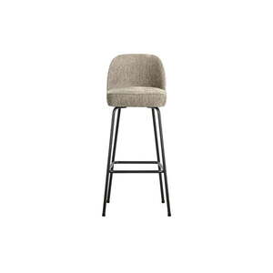 Krémszínű bársony bárszék (ülésmagasság 79 cm) Vogue – WOOOD kép