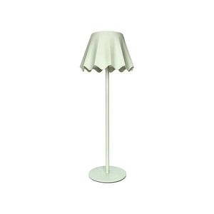 Világoszöld fém LED dimmelhető asztali lámpa (magasság 36 cm) – Brandani kép