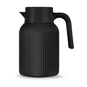 Fekete rozsdamentes acél termosz 1, 5 l Trine – Sagaform kép