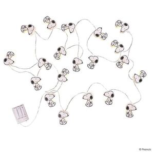 PEANUTS égősor Snoopy USB csatlakozóval, 20 LED égő kép