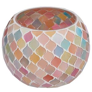 PASTEL LIGHTS mozaik mécsestartó Ø 12 cm kép