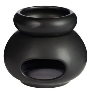AMBIANCE porcelán aromalámpa, fekete kép
