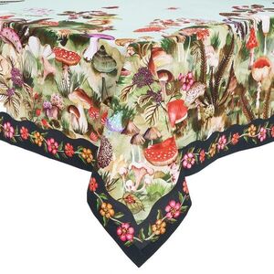 FUNGHI & FLOWERS pamut asztalterítő 250x160cm kép