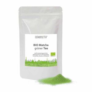 Matcha bio zöld tea - Tzuki - főzéshez sütéshez 100g kép