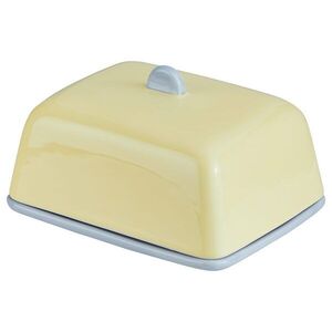 BUTTER kerámia vajtartó , sárga kép