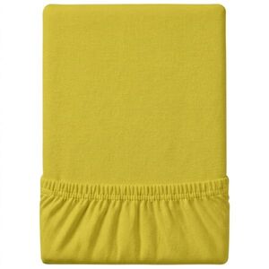 Jersey EXCLUSIVE sárga lepedő 180x200 cm Grammsúly (rost sűrűség): Lux (190 g/m2) kép